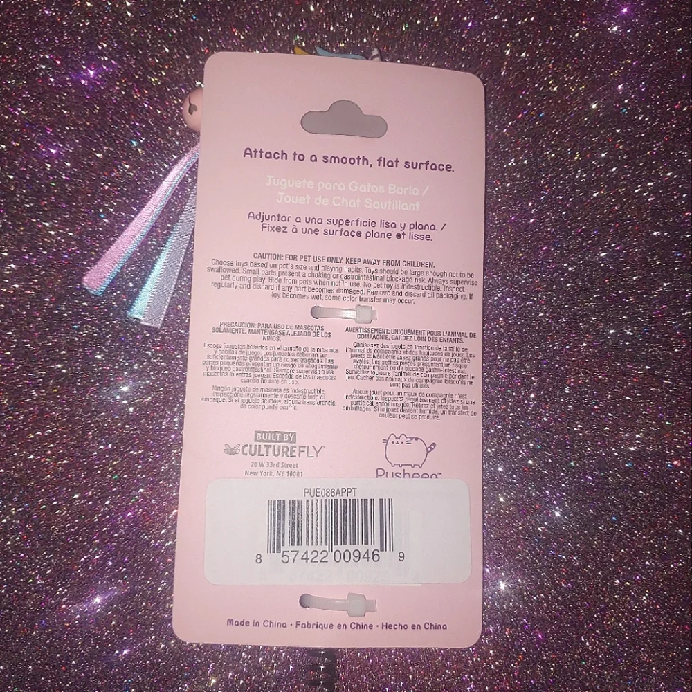 Pusheen Bobble Cat Toy Suction Cup Cat Toy